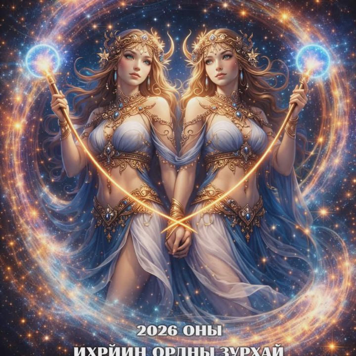 ♊ ИХРИЙН ОРДНЫ 2026 ОНЫ ЗУРХАЙ
