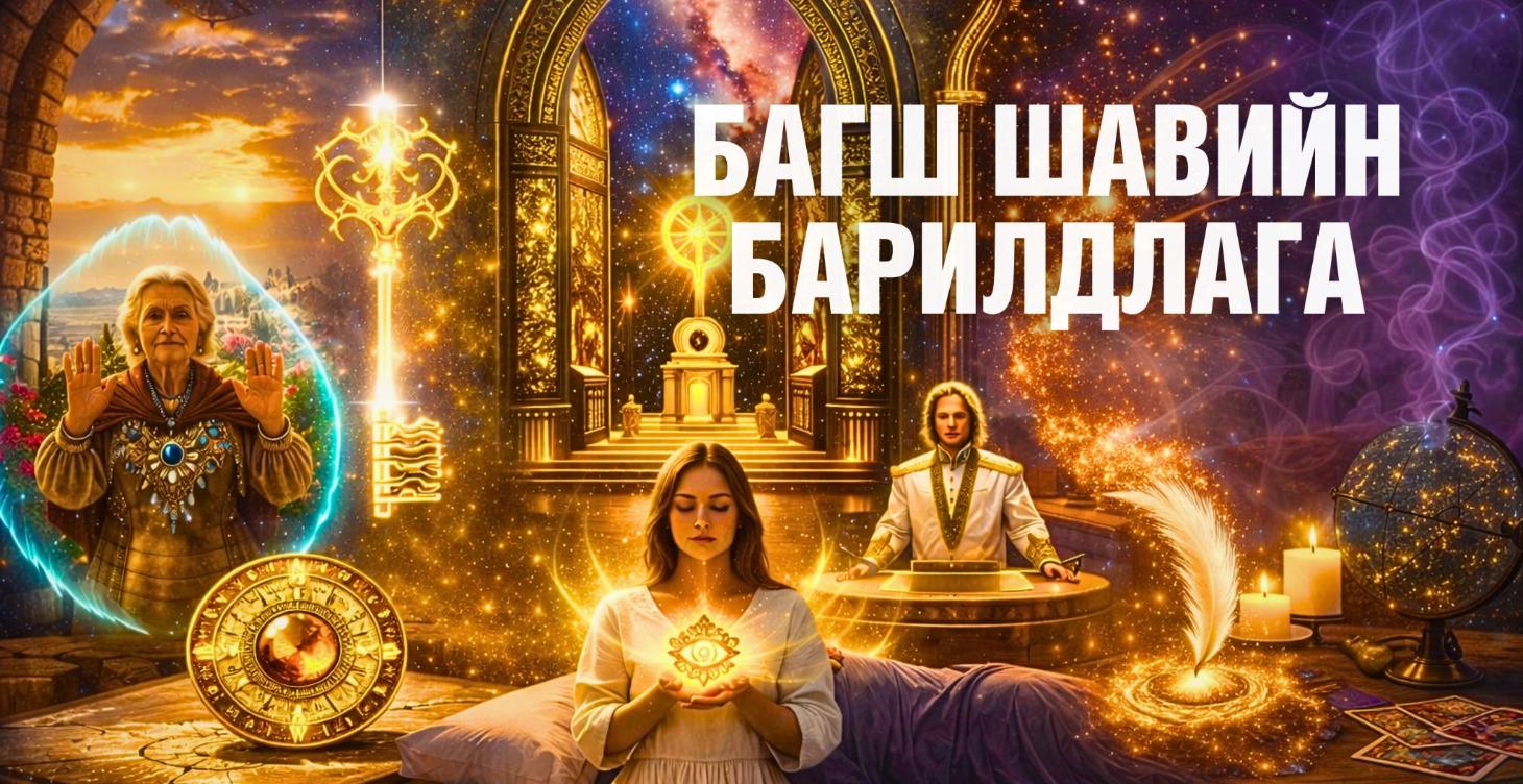 🧙‍♂️ БАГШ ШАВИЙН БАРИЛДЛАГА 💠