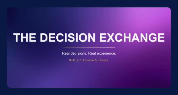The Decision Exchange
