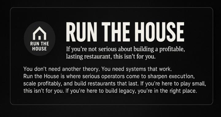 Run the House
