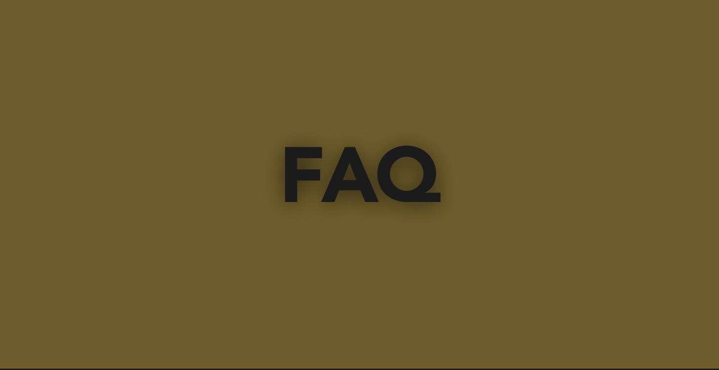 Frequently Asked Questions