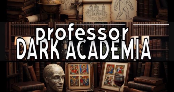 Professor Dark Academia