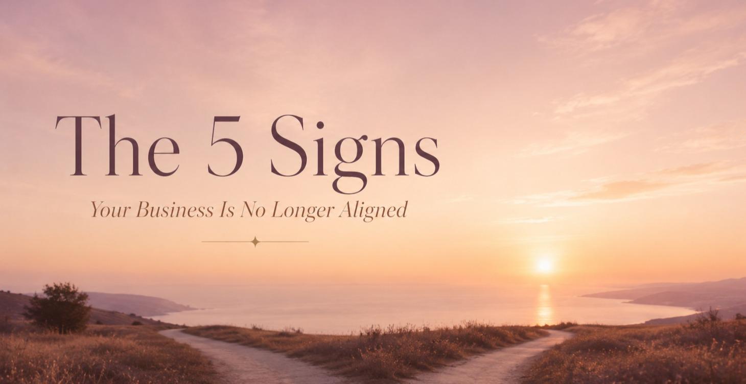 The 5 Signs Your Business Is No Longer Aligned