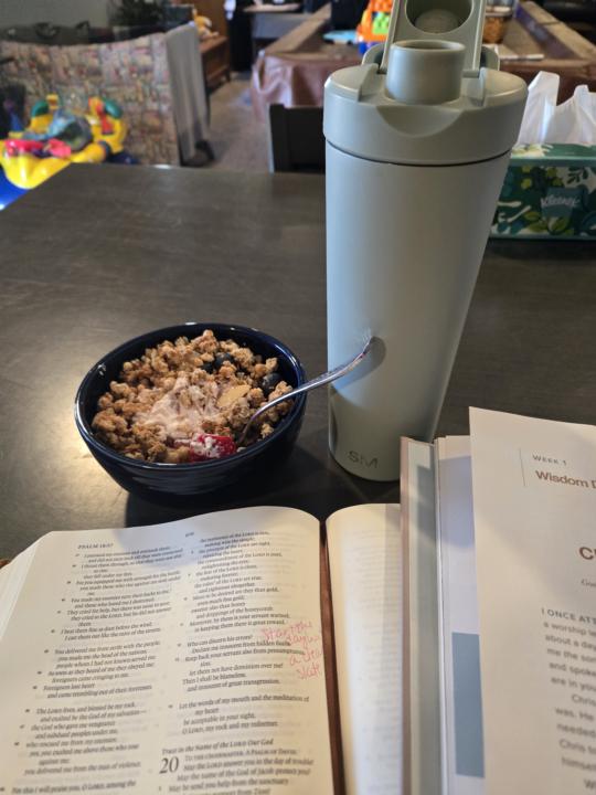 A great way to start my day