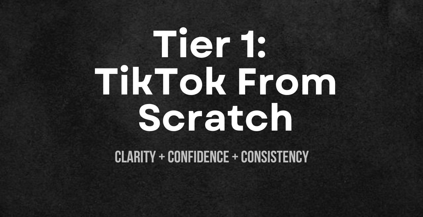 TikTok from Scratch