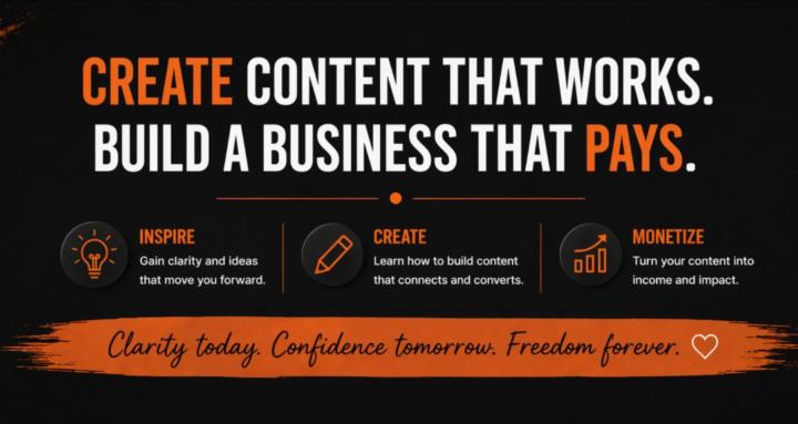 Inspire.Create.Monetize
