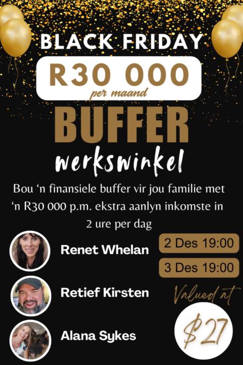 Afrikaanse Webinars & 2 Dae Workshop