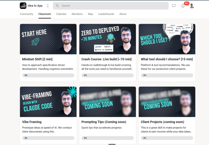 Please do check the classroom tab!