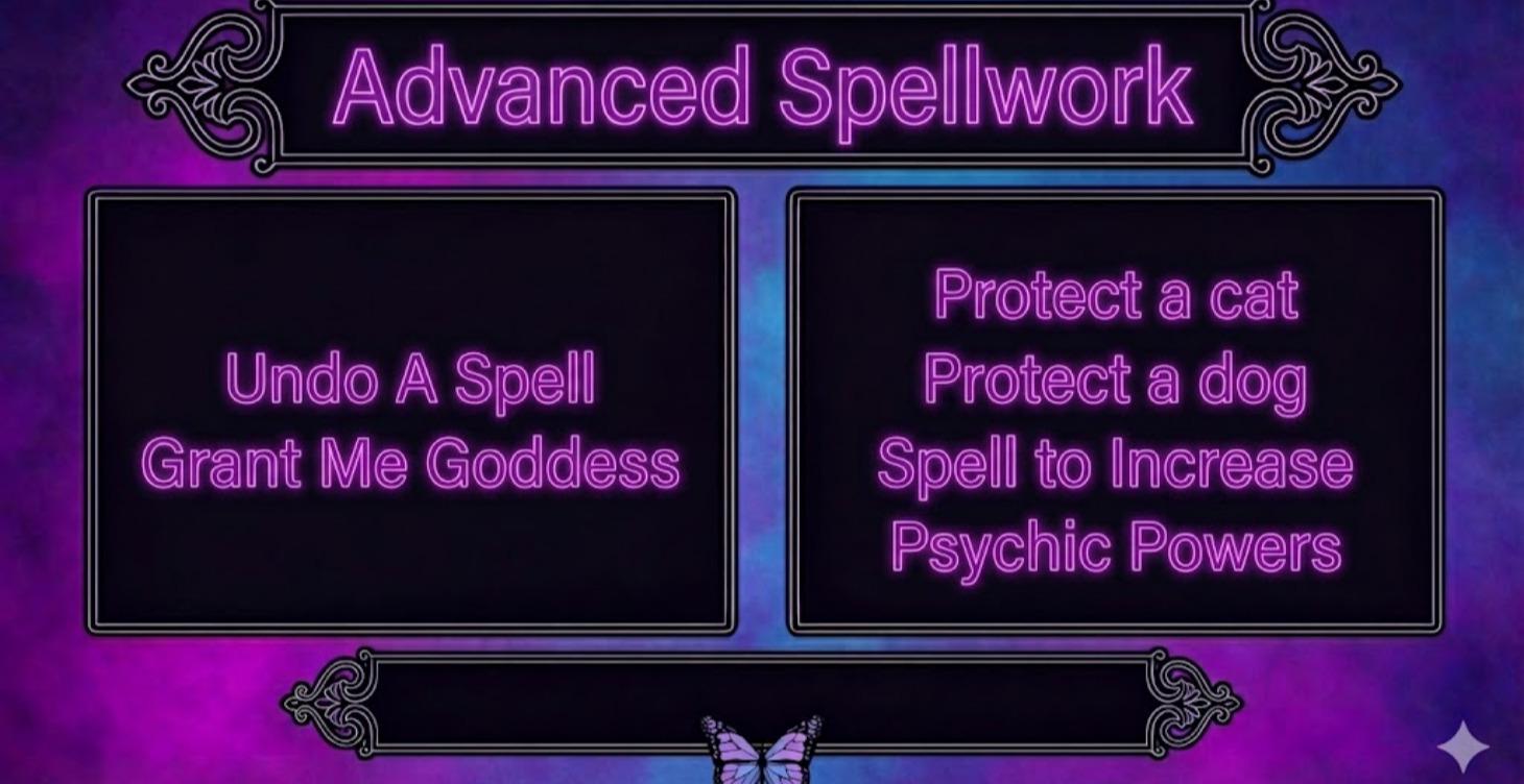 Advanced Spellwork