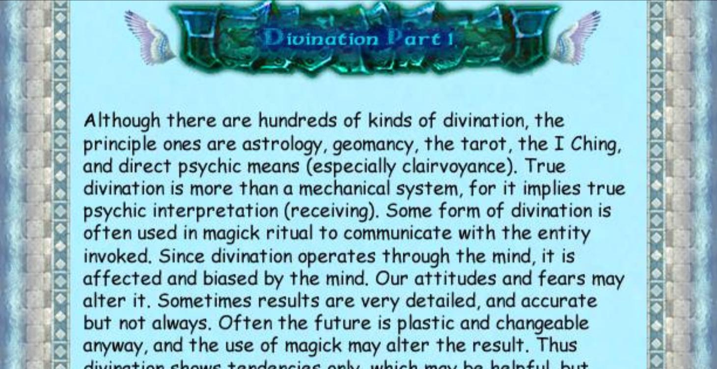 Divination