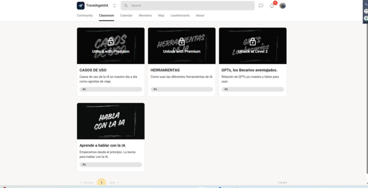 no tengo todavía nada visible en la classroom