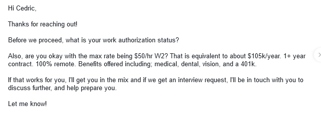 I got a Job Offer! WTF!