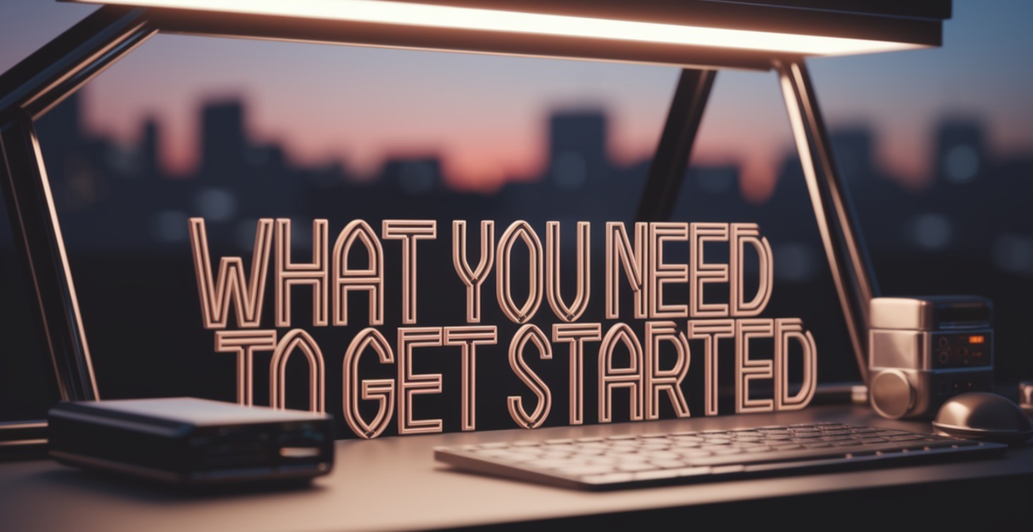 What you need to get started