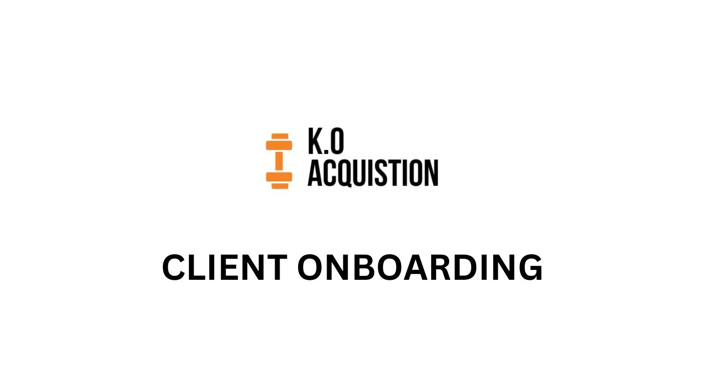 Client Onboarding