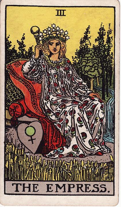 Today's DIY Tarot -- The Empress