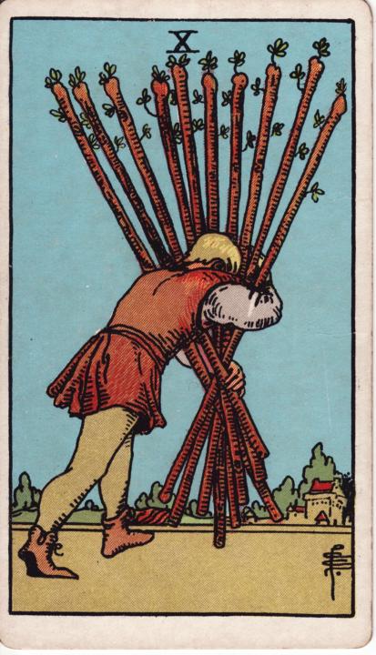 DIY Tarot— The 10 of Wands