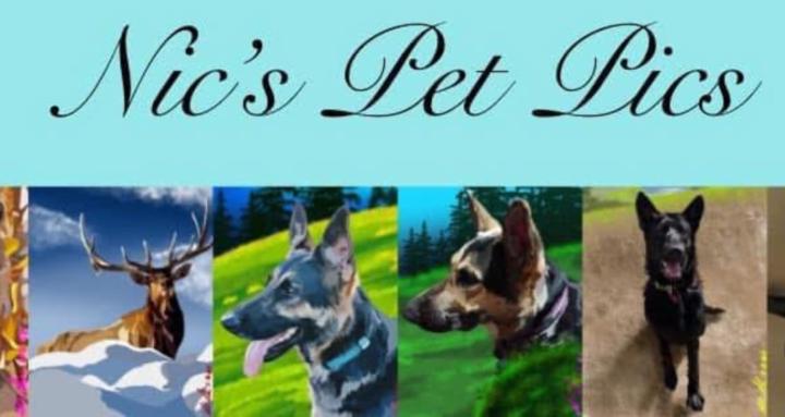 Digital Pet Portraits