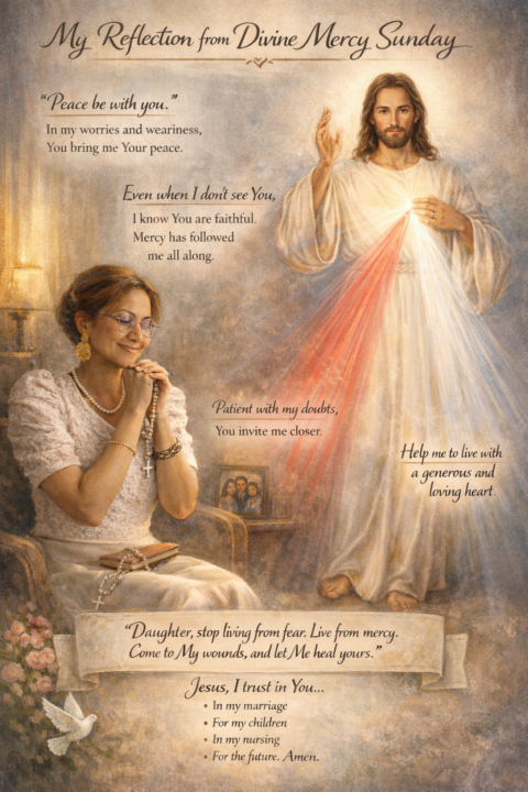 Blessed Divine Mercy dear bros. & Sisters in Christ❤️💙