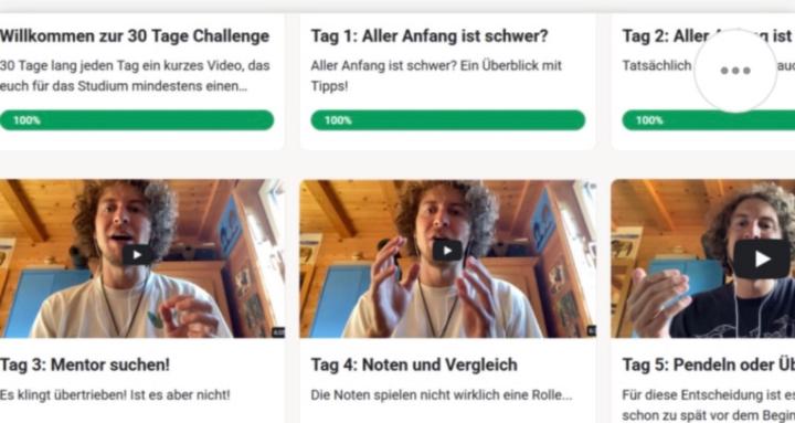 30 Tage zum Studienstart