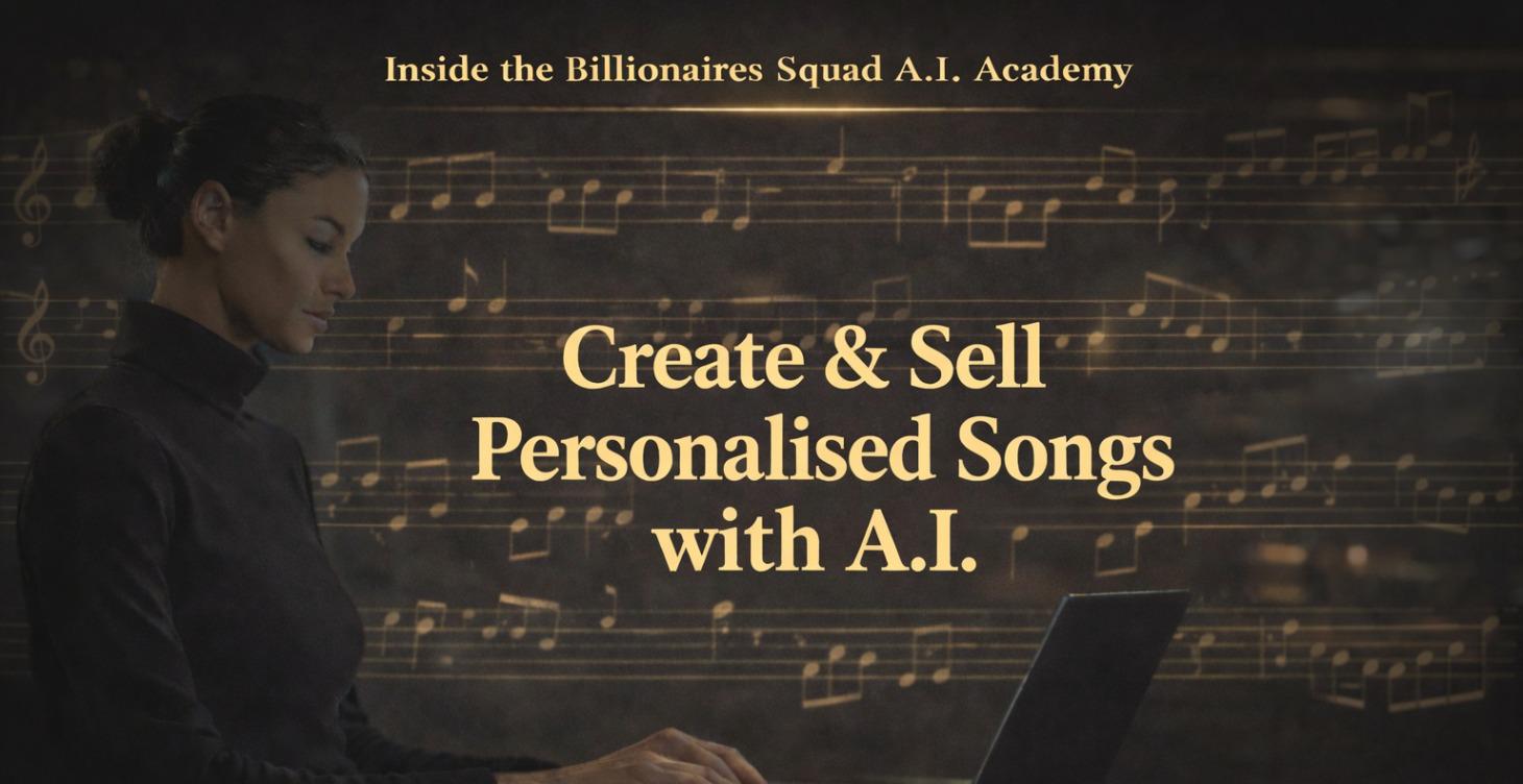 Create & Sell Personalised Songs with A.I.
