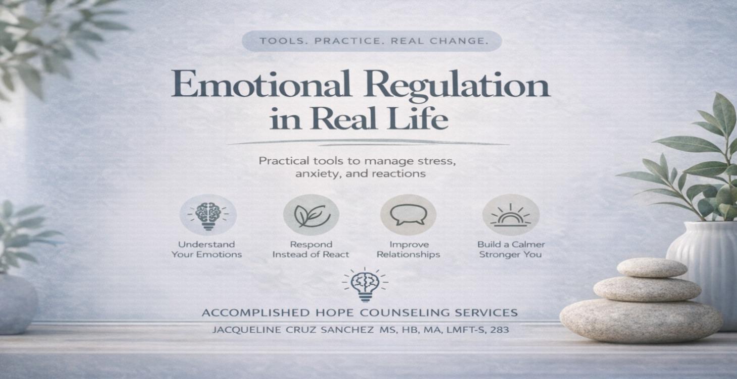 Emotional Regulation in Real Life