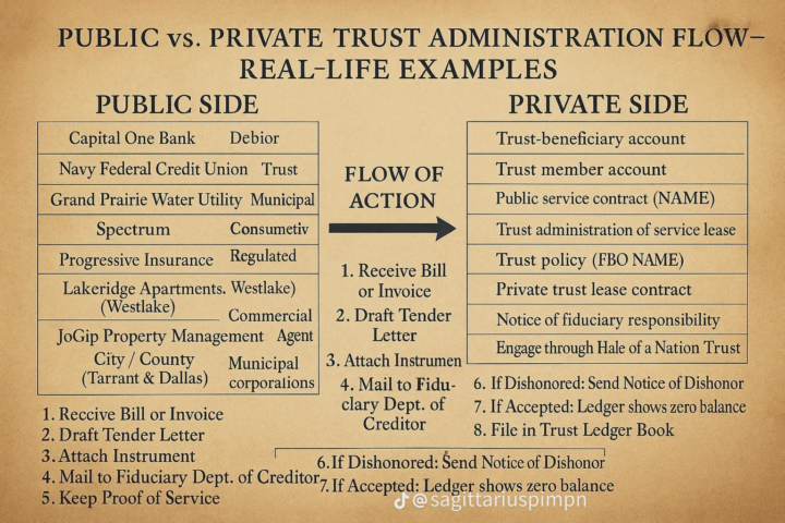 Trust banking vs Public Banking 