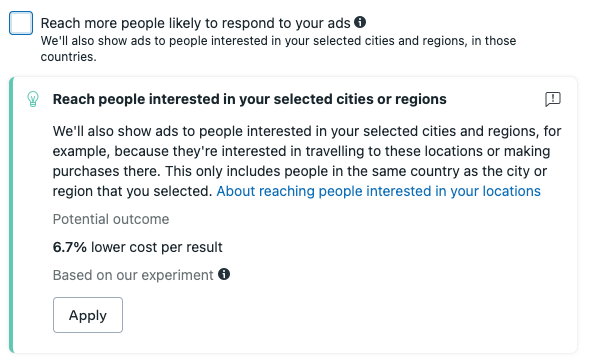 New Feature Being Auto Selected To Watch Out For