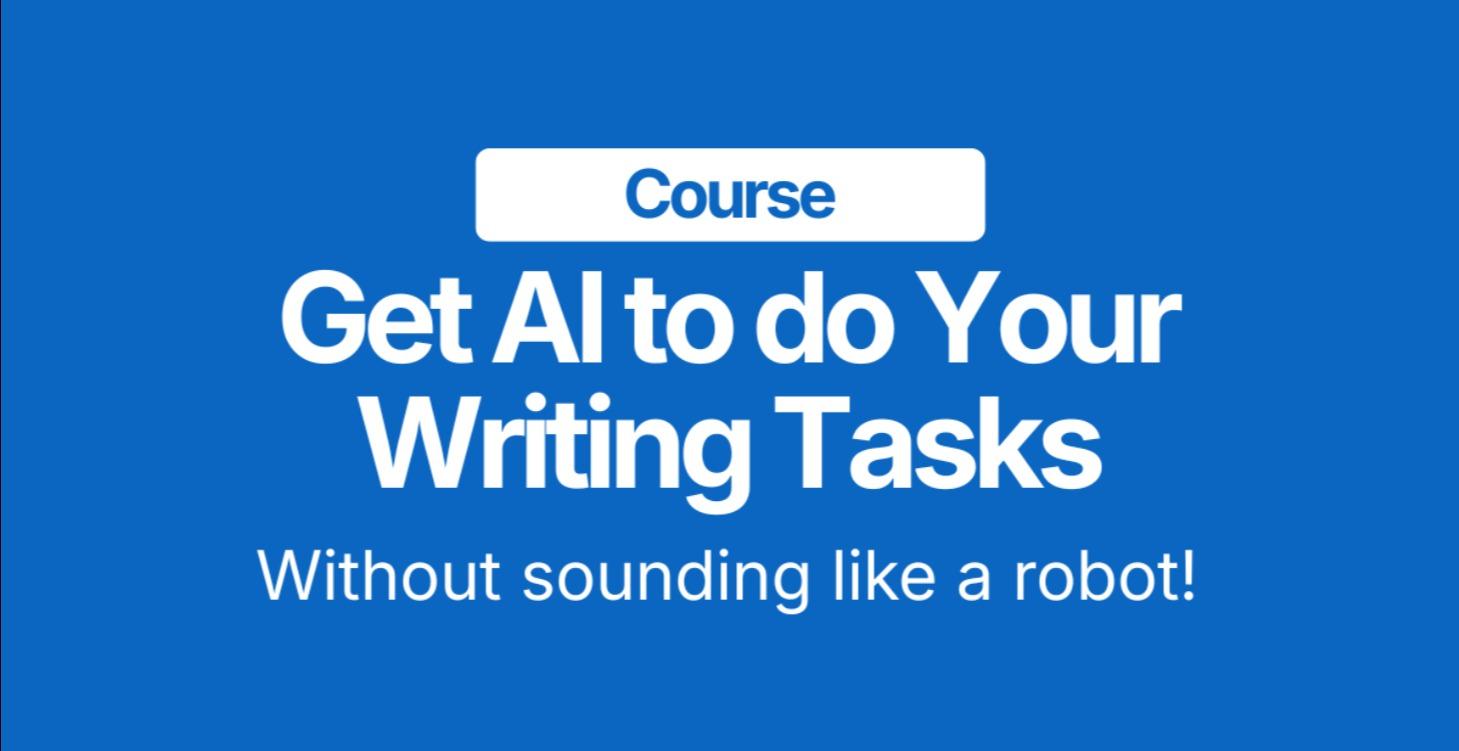 👉 The AI Writing Mini Course
