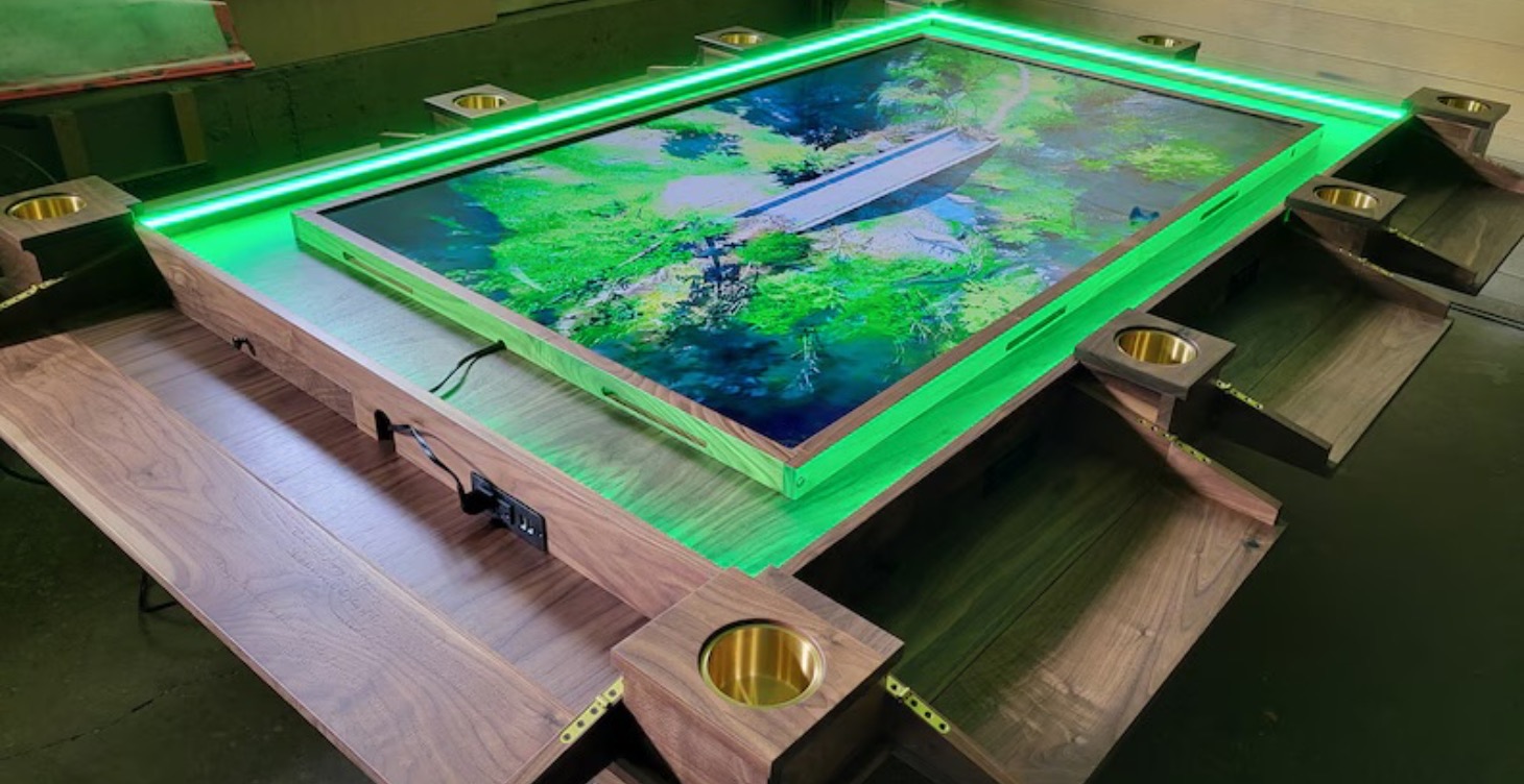 Electronic TV Table