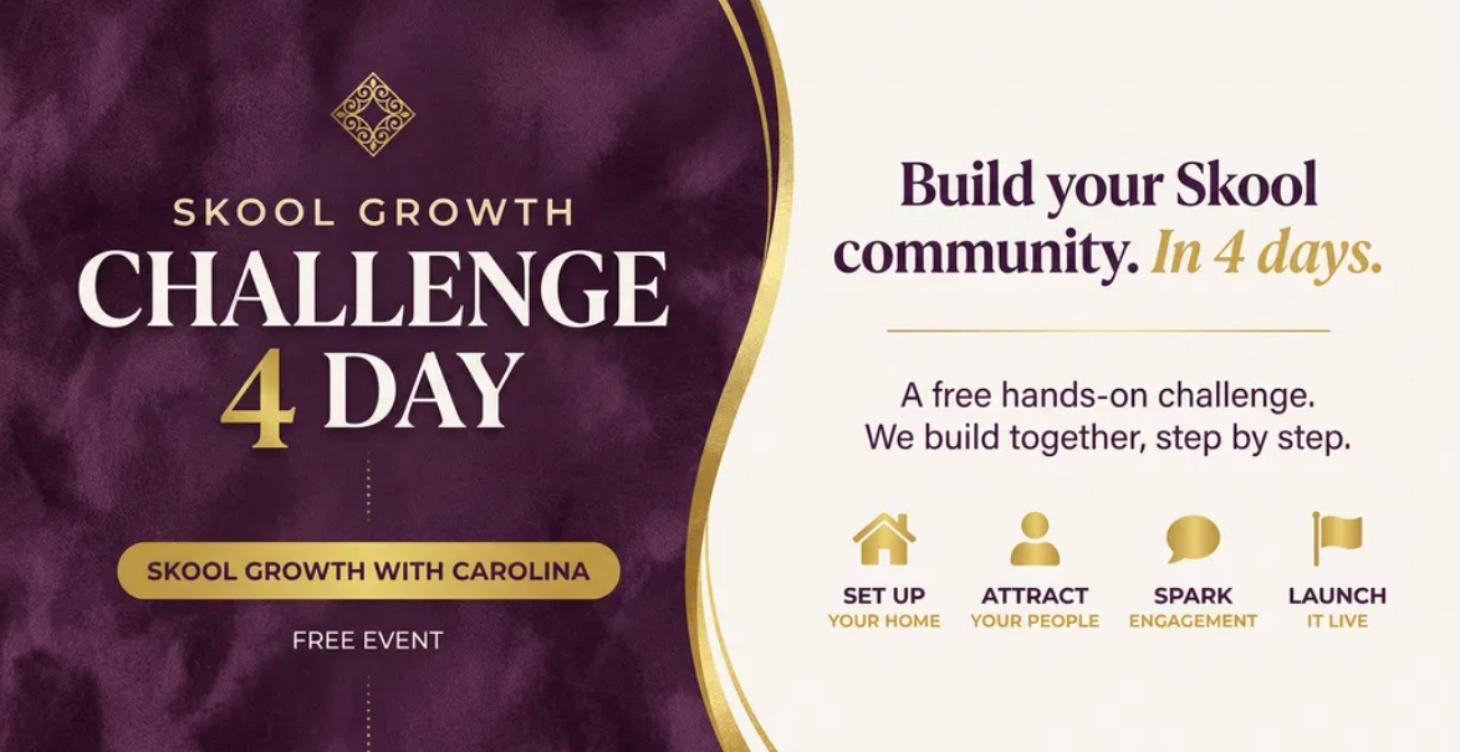 Skool Growth Challenge