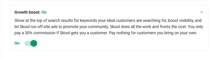 Those FB meta ads? Growth Boost is here