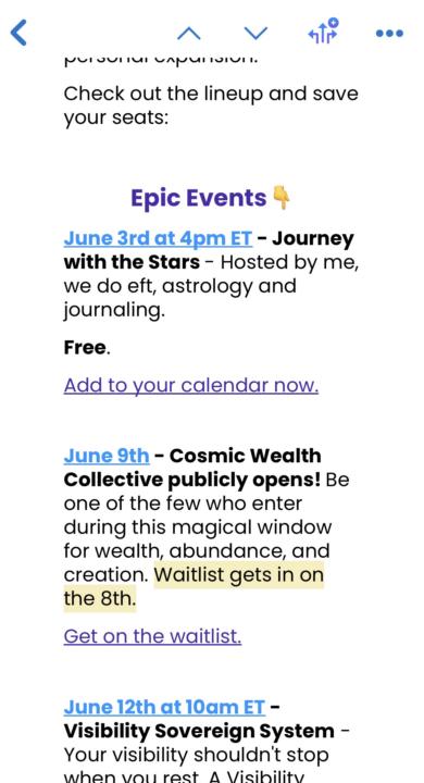 My fave calendar tool to help drive event attendance 