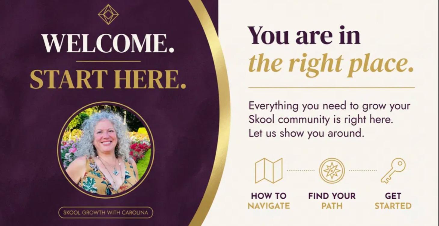 Welcome! start here