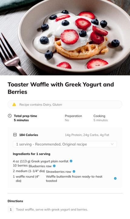 Aaron’s Favorite Breakfast