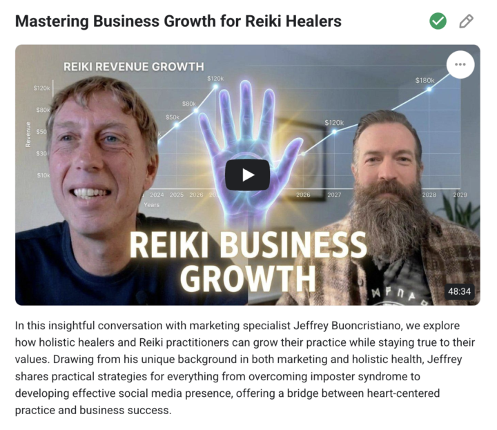 📈 Mastering Business Growth for Reiki Healers and Teachers 