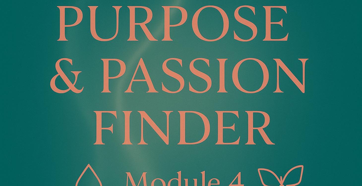 purpose and passion finder