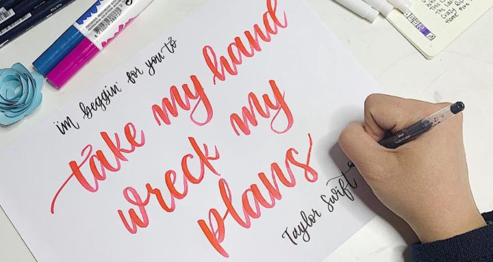 Digital & Brush Lettering