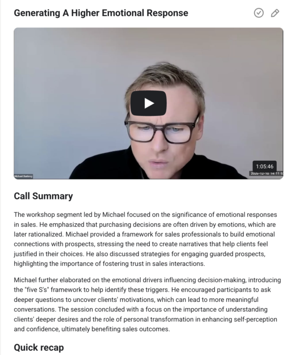 Going Beyond Surface Level On Your Sales Calls (And Then Winning!)