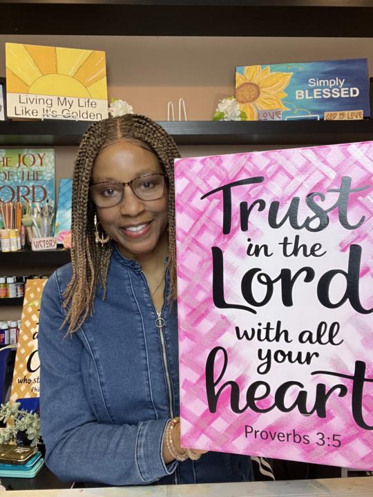 Trust in the Lord with all your heart - Proverbs 3:5