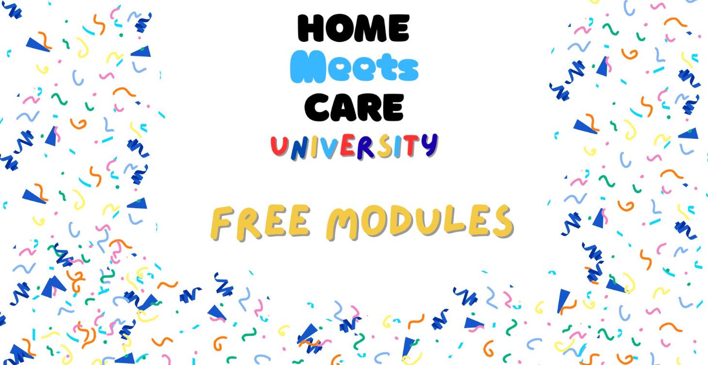 Home Meets Care (Free Modules)