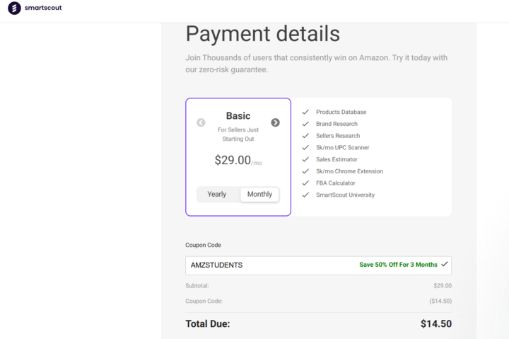 Smart Scout Coupon