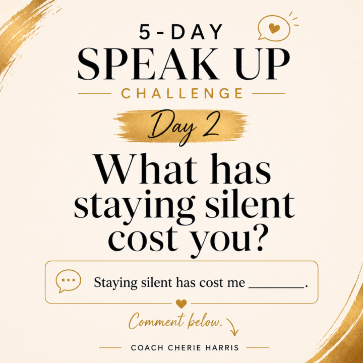 Day 2 of the Speak Up Challenge. 🎙