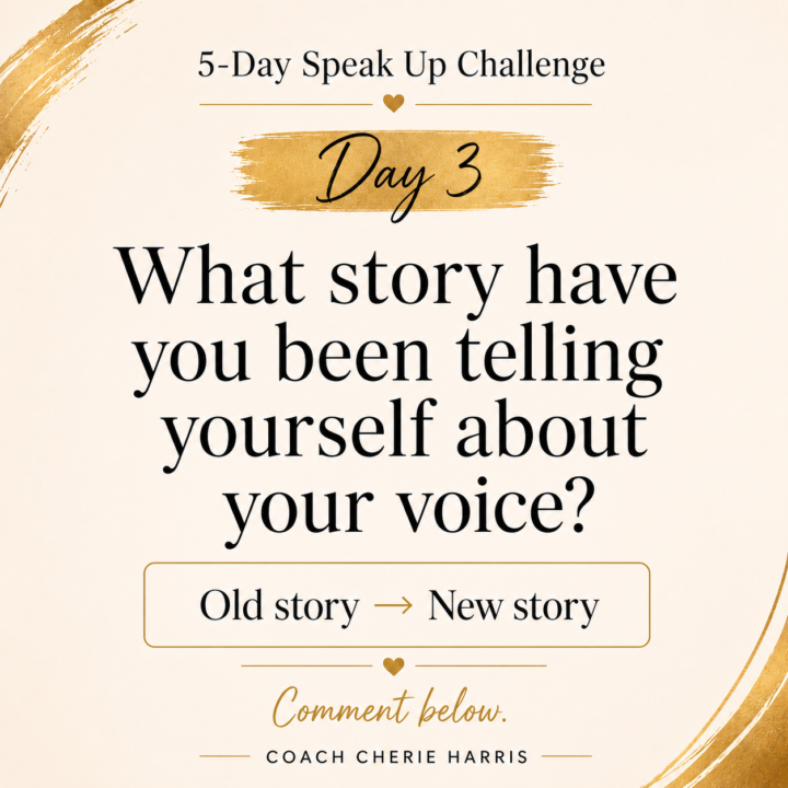 Day 3 of the Speak Up Challenge. 🎙