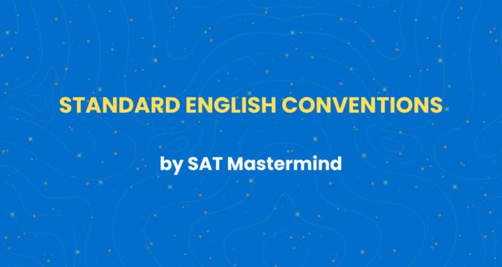Standard English Conventions
