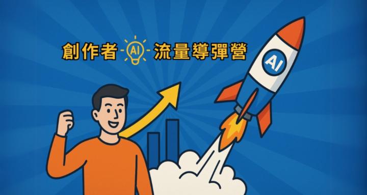 創作者AI流量導彈營