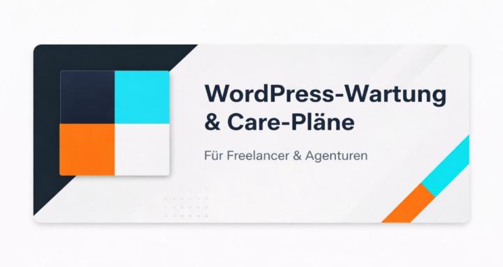 WordPress Wartung & Care-Pläne