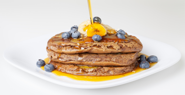 🥞 Protein-Packed Blueberry Oat Pancakes