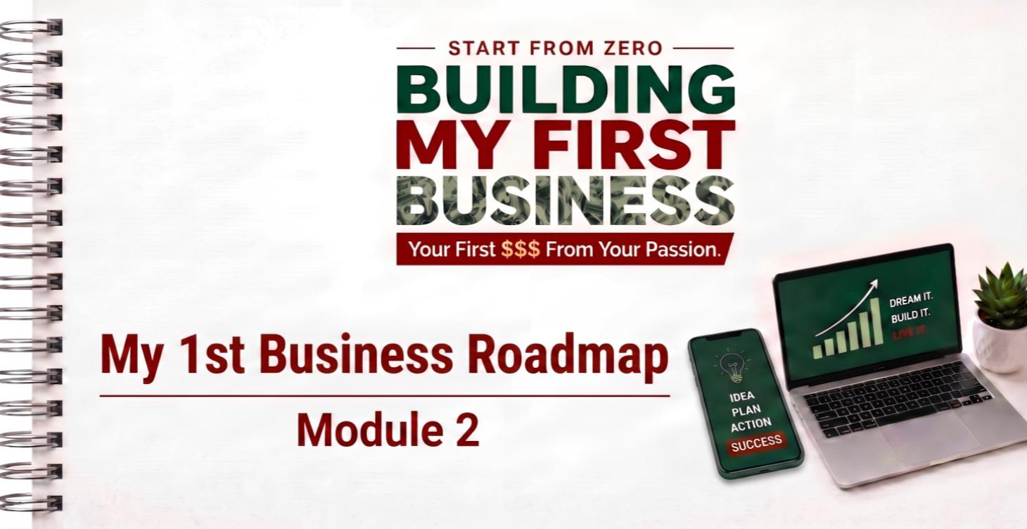 My First Business Roadmap
