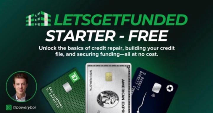 LetsGetFunded Starter (free)