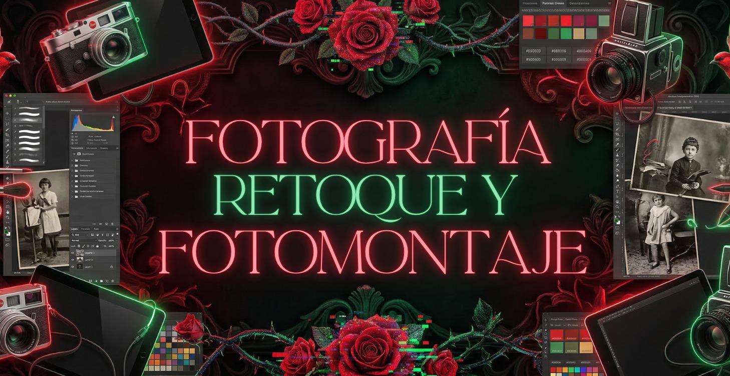 FOTOGRAFÍA, RETOQUE Y FOTOMONTAJE